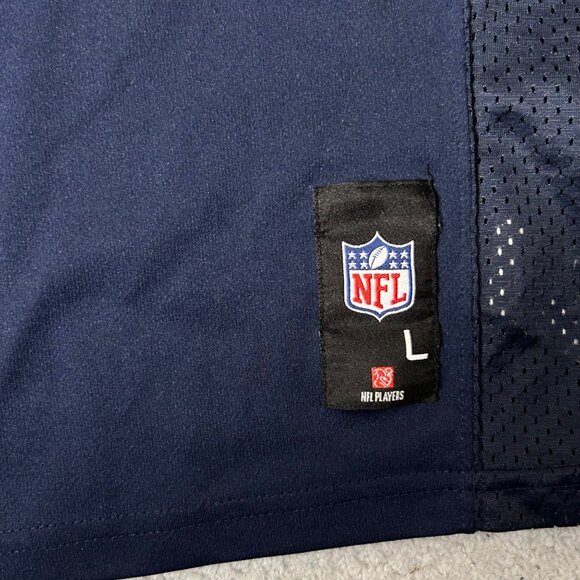 Seattle Seahawks Youth Jersey L (14/16) Navy Blue Russell Wilson #3 NFL Football - Picture 8 of 12